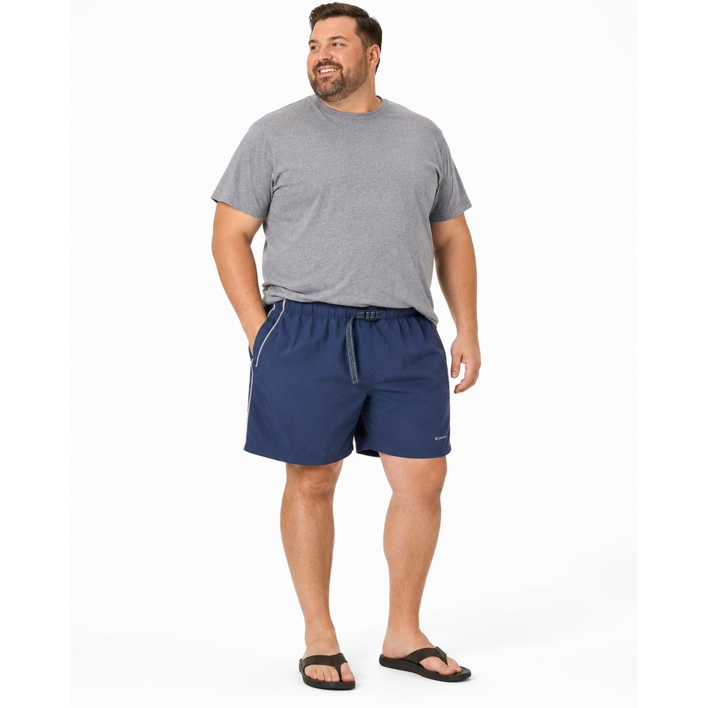 Columbia Whidbey II Water Shorts Mens 3X Navy Blue Swim Trunks AX4469-425 NWT